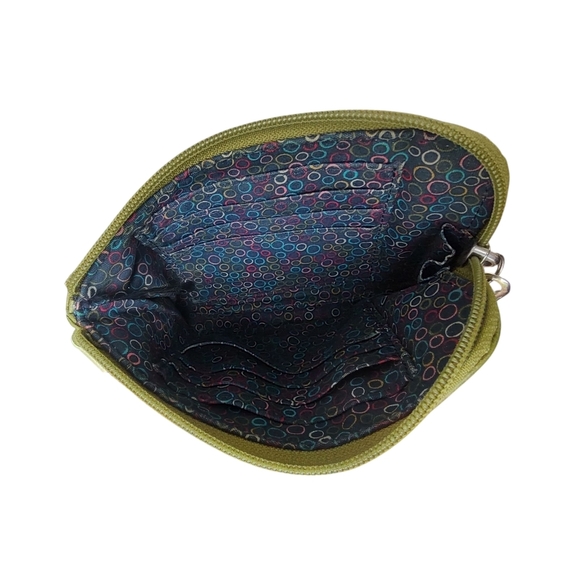 Fossil Green and Brown Owl Wristlet - Picture 3 of 4